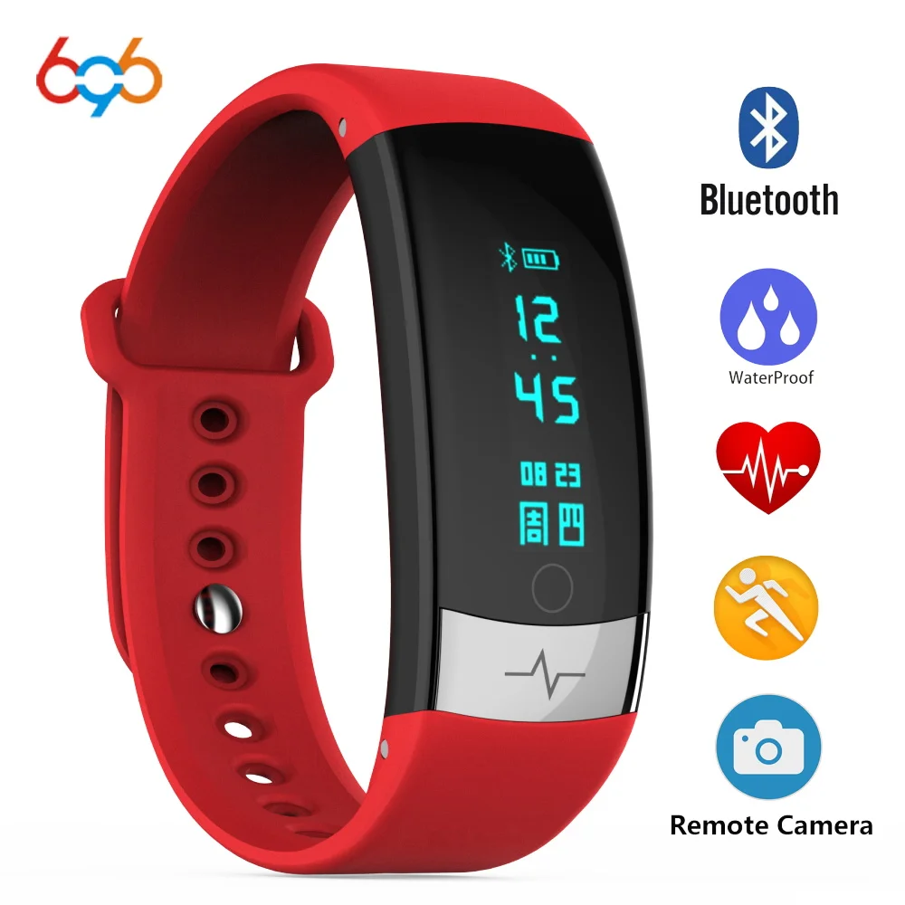 696 QS03 Спорт smart watch сердечного ритма ЭКГ фитнес трекер информацию о часах