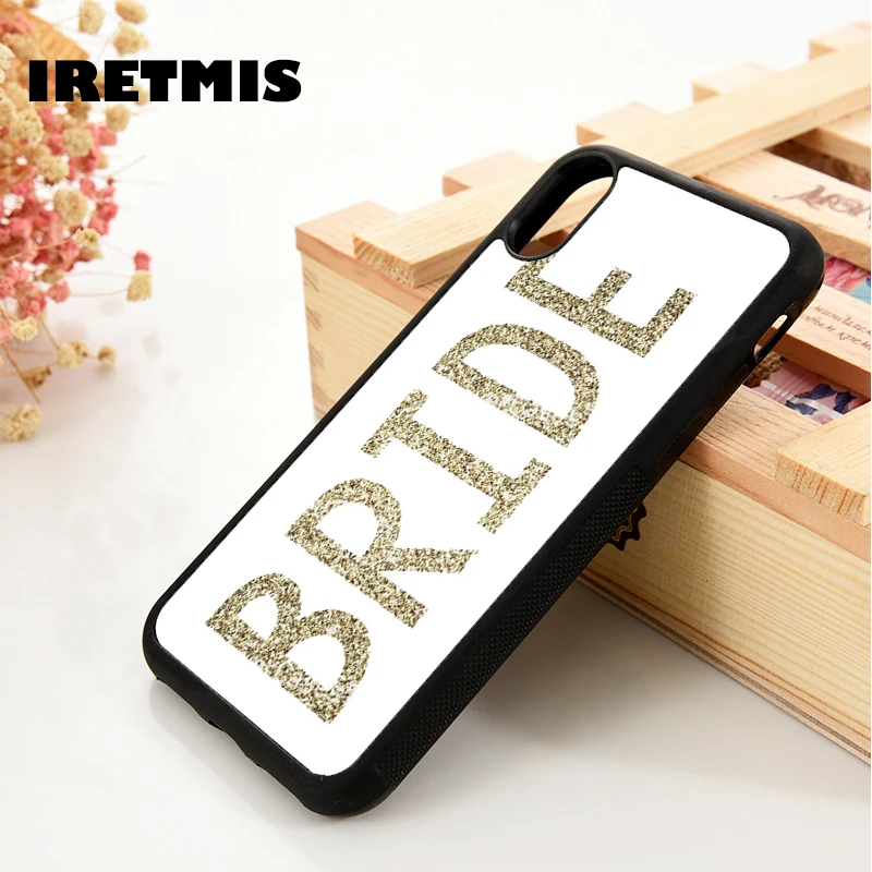 Iretmis 5 5S SE 6 6S Мягкий ТПУ силиконовый чехол для телефона iPhone 7 8 plus X Xs 11 Pro Max XR Золотая