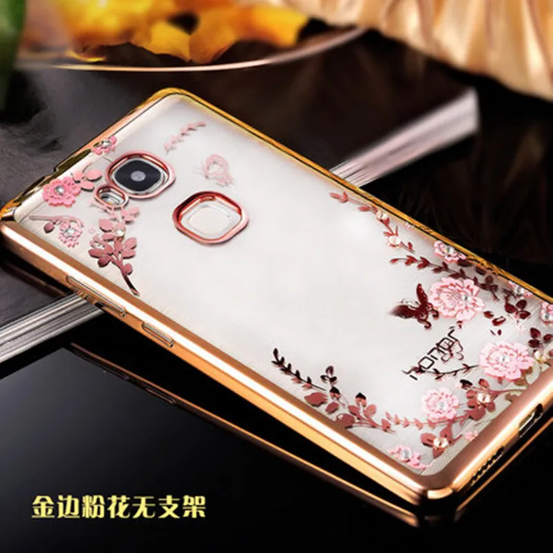 Xinchentech For Huawei Honor 5X/GR5/Honor X5 Case Luxury Plating Gilded TPU silicone Cover Accessory Coque Honor5X Fundas |