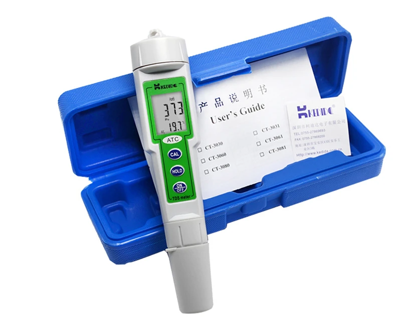 Цифровой измеритель температуры воды в аквариуме с ЖК дисплеем|digital tds|tds meterdigital tds