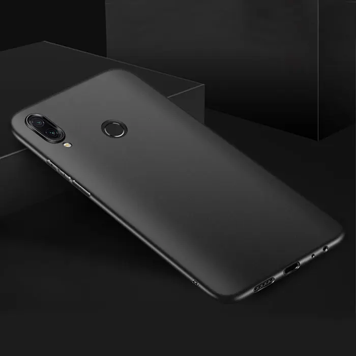Ультратонкий матовый чехол для huawei P20 P30 чехол P20 P30 Lite Pro p Smart Мягкий силиконовый чехол из ТПУ для mate 20 lite Pro - Цвет: Черный
