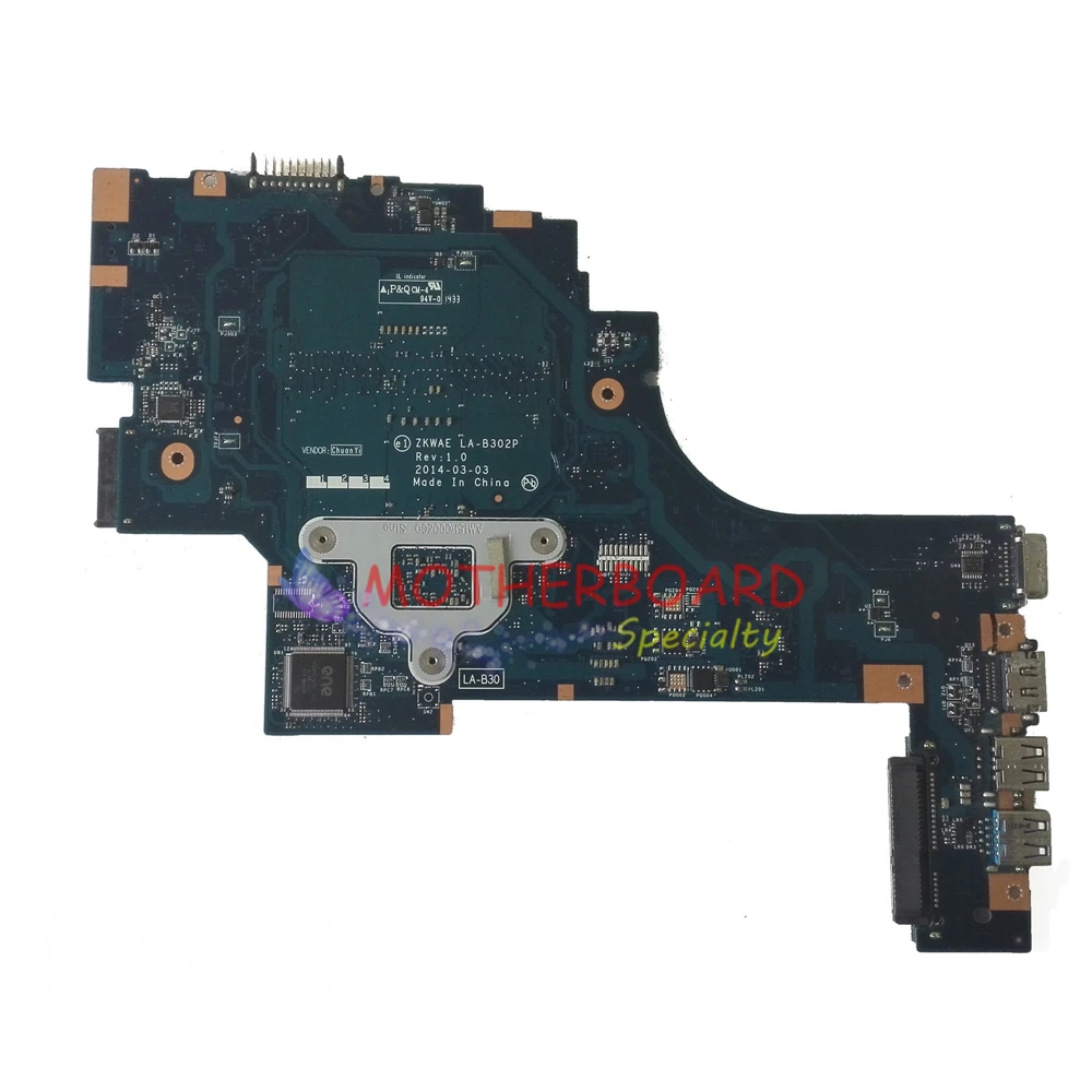 Vieruodis для Toshiba Satellite C55D-B материнская плата ноутбука с E1-6010 CPU K000890980 ZKWAE LA-B302P
