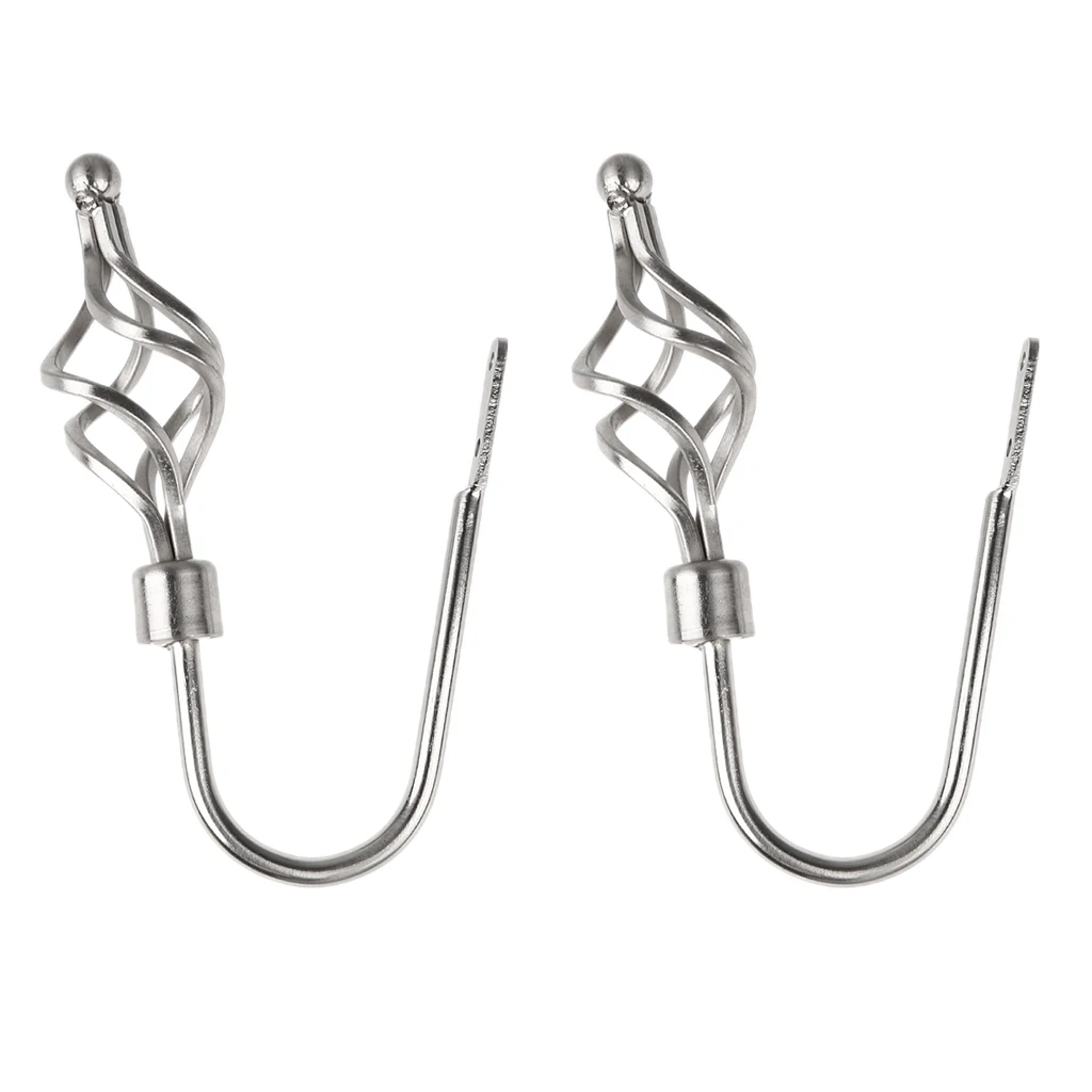 4 шт. серебряная драпировка для окон | Дом и сад