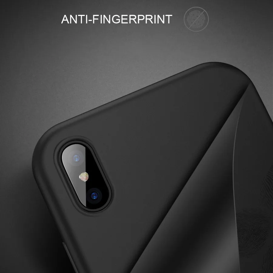 Оригинальный cafele телефона чехол для iPhone х Крышка ультра тонкий милый Цвета ТПУ