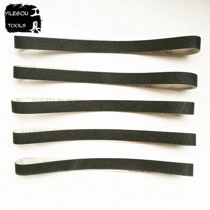 5 шлифовальных лент для металла 25*762 мм. 1 шлифовальная лента * 30 дюймов. 762*25 мм меди