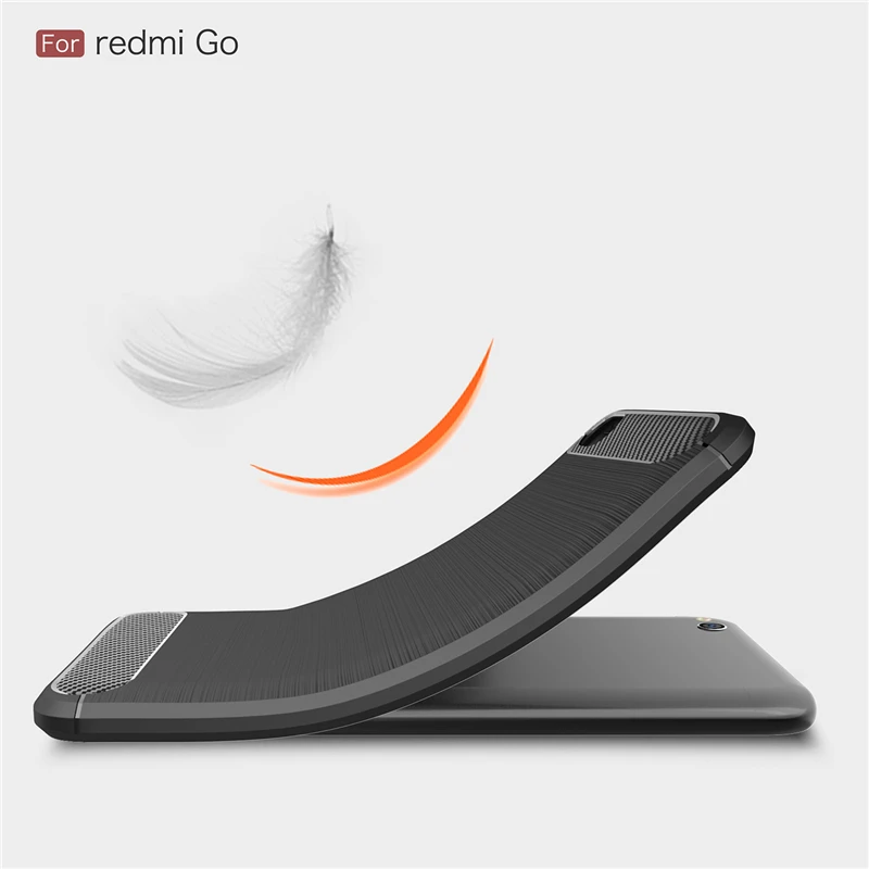 Чехол для Xiaomi Redmi Go силиконовый Ударопрочный Мягкий чехол телефона бампер |
