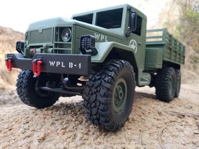 WPL B-16 RC автомобиль 1:16 с дистанционным управлением военный грузовик 6 колес привод