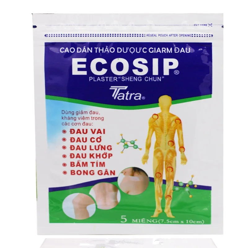 Оптовая продажа 50 шт. Вьетнам обработанный седалищный нерв боль штукатурка