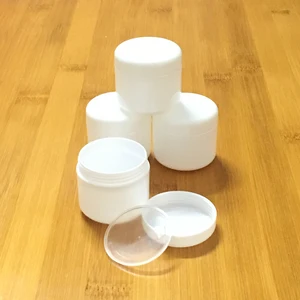 Пластиковая пустая баночка для макияжа, 10 шт., 10 г, белые многоразовые флаконы для образцов, дорожный контейнер для косметики крем-лосьон для лица