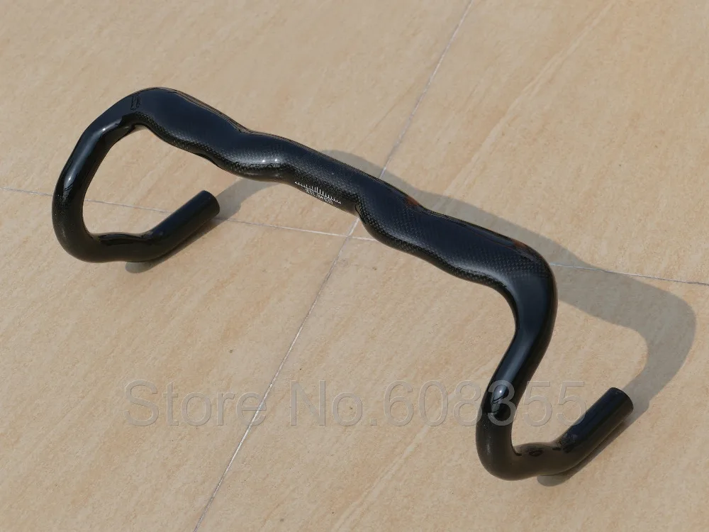 УГЛЕРОДНЫЙ дорожный велосипед гоночный кронштейн руля 31 8 мм * 400 мм/420 мм/440 3K / UD