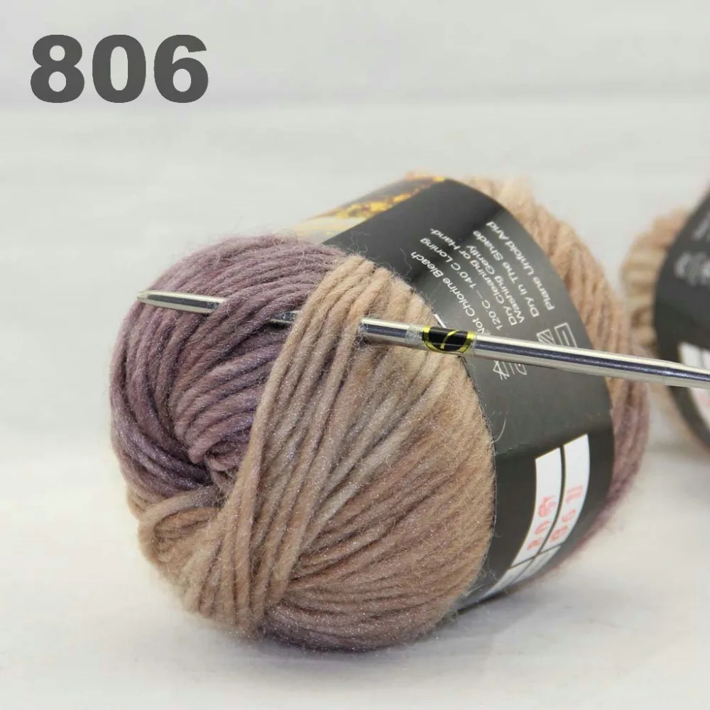 6X50 г косынки новинка объемная ручка звезды шерстяная пряжа 806|wool yarn|wool knitting yarnknitting