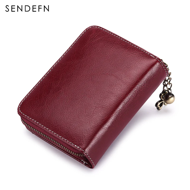 Кошелек SENDEFN Trend женский кошелек короткий качественный с пуговицами цветами 5185H