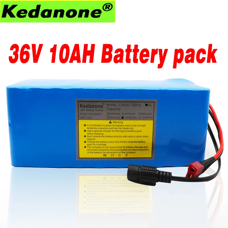 100% Новый оригинальный 36 v аккумулятор 10ah 500 W 18650 литиевая электрический велосипед