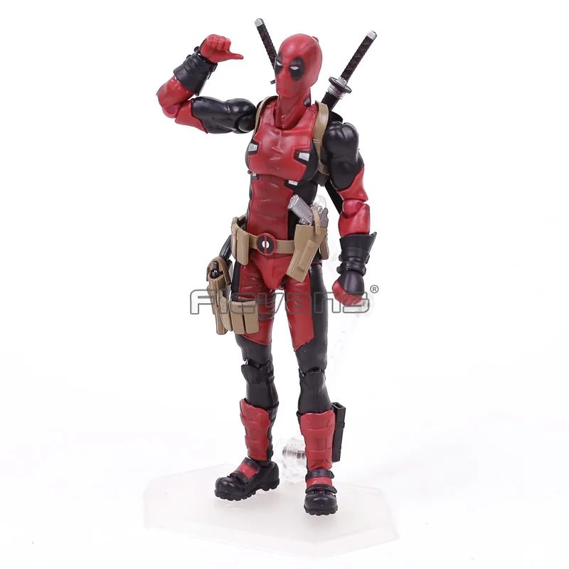 Figma EX 042 Дэдпул DX Ver. ПВХ экшн фигурка Коллекционная модель игрушка|Игровые фигурки