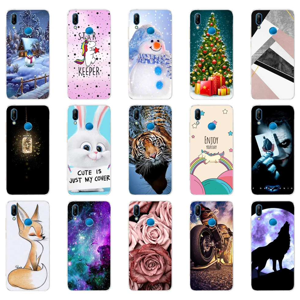 T силиконовый чехол для huawei Nova 3 3i мягкий из ТПУ задняя крышка телефона Nova3 nova3i