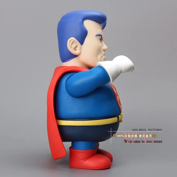 Аниме мультфильм Dr. Slump Arale Шут Супермен ПВХ фигурка Коллекция Модель игрушки