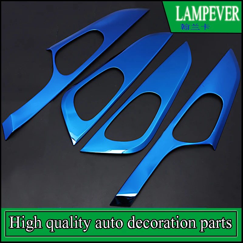 Car styling Interior Door Handle Bowl Cover Trim Decoration Frame Sticker For Nissan Qashqai 2015 2016 J11 Accessories | Автомобили и