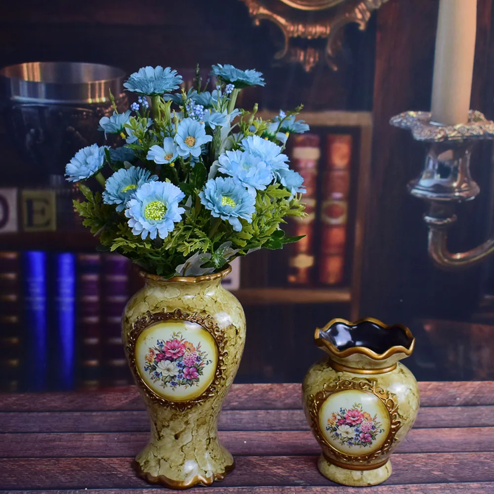 Европейская классическая керамическая ваза для цветов центральные части
