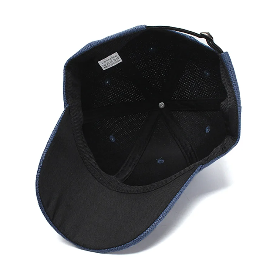 Новая соломенная Бейсболка Snapback Кепка Регулируемая Кепка Кости Gorras Повседневная шляпа для отца для мужчин дышащая и крутая Кепка