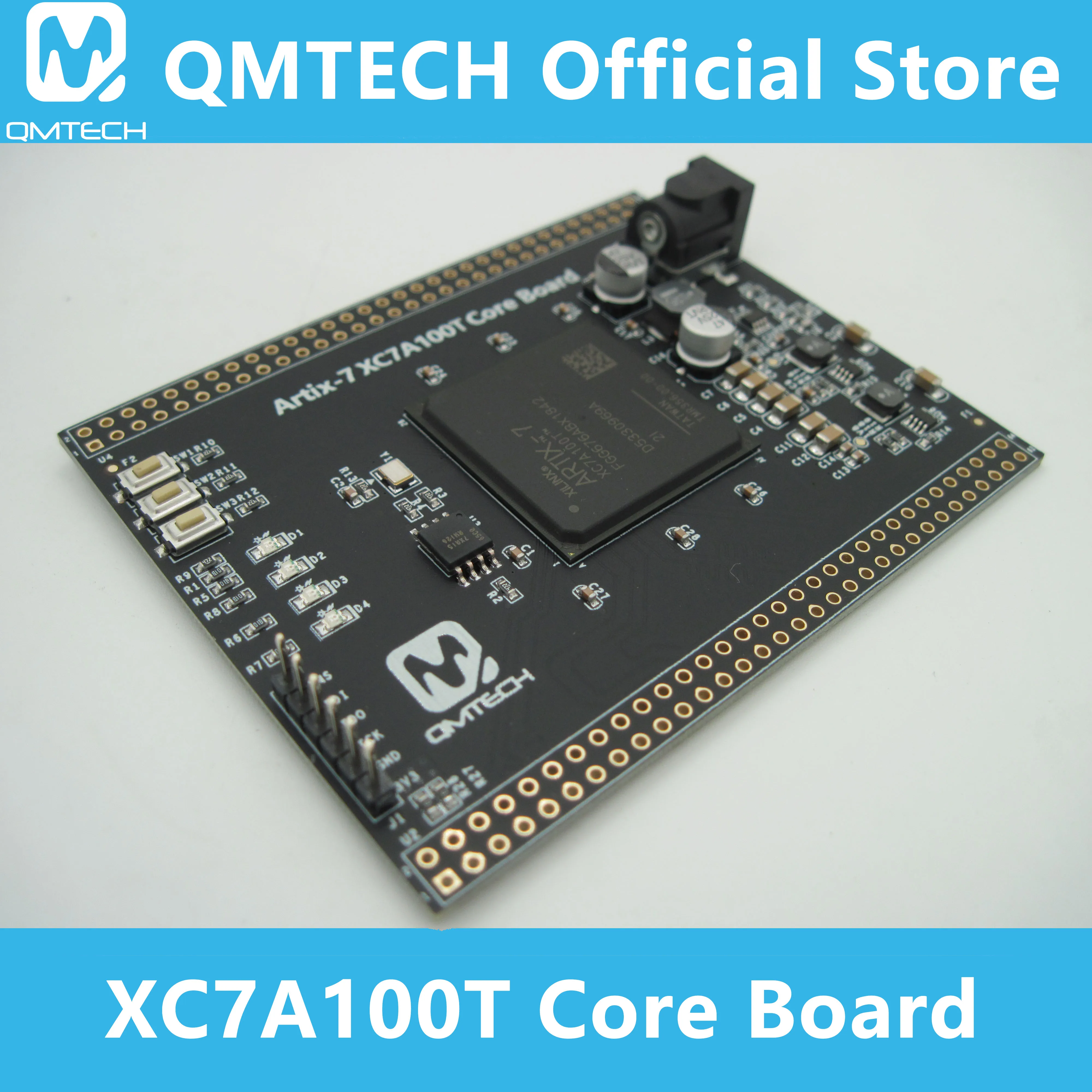 Базовая плата QMTECH Xilinx FPGA Artix7 Artix 7 XC7A100T|Аксессуары для демонстрационных стендов| |