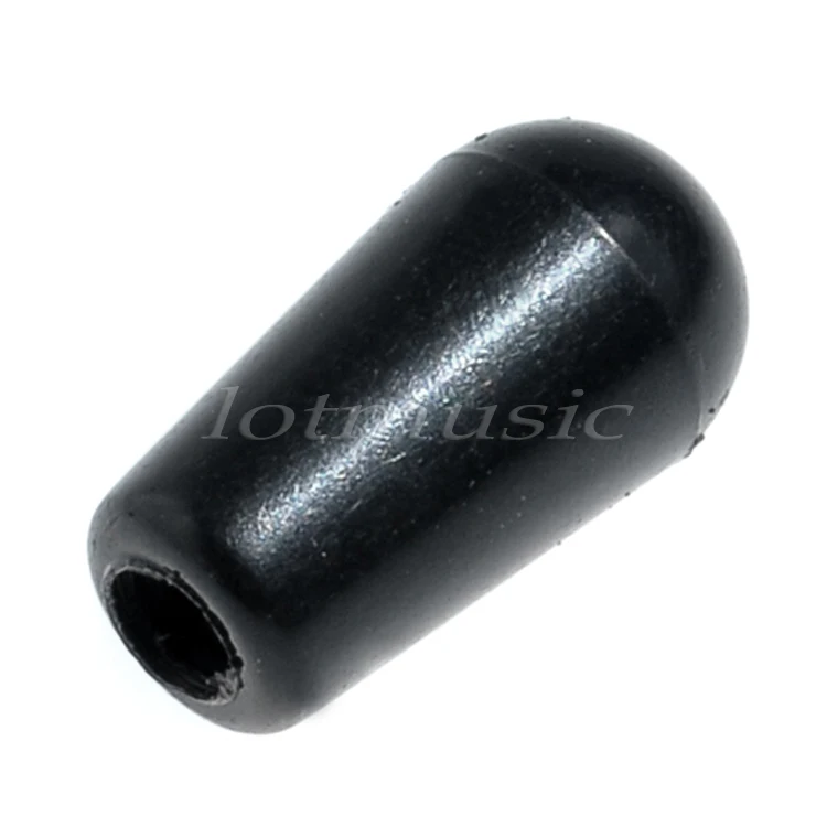 50 шт. чёрная Высококачественная ручка для замены гитары|toggle switch cap|for guitarguitar cap |