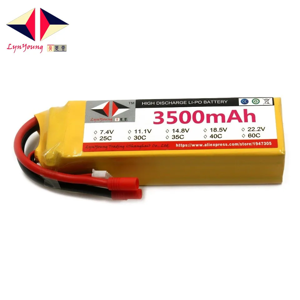 Аккумулятор HX Lipo 14 8 в 3500 мАч 25C 30C 35C 40C 60C для радиоуправляемого дрона