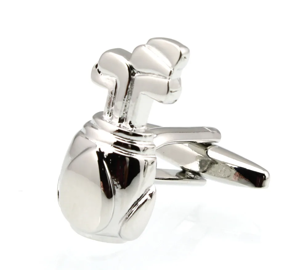 Мужские Запонки Sunnylink серебряная Золотая сумка спортивные запонки для рубашки M4160|sport cufflinks|men cuff linkscuff links |