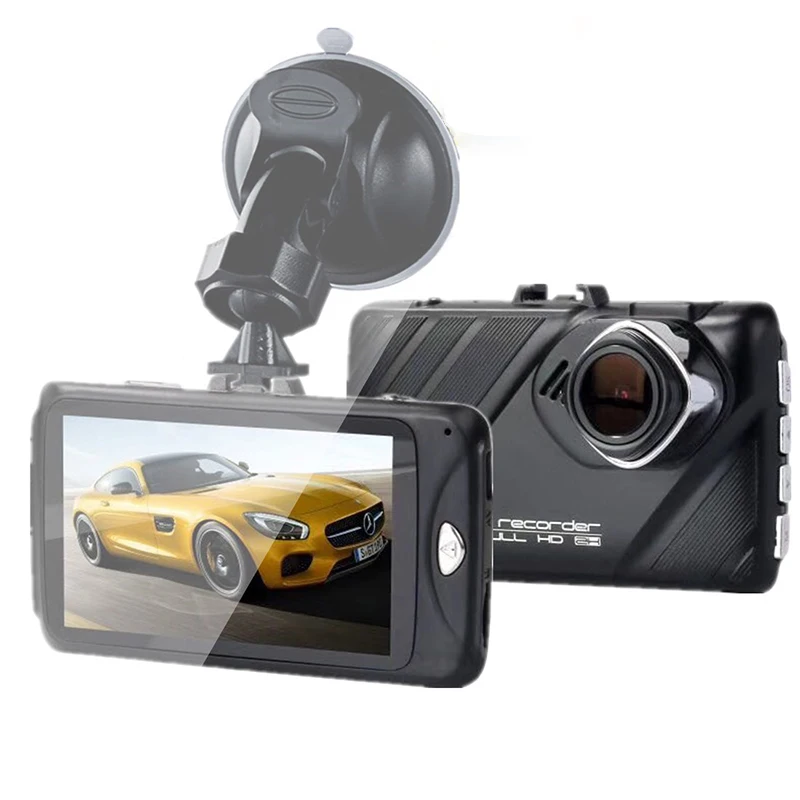 1080P Full HD Night Vision Dashcam One Len Single Black Video Recoreder Parking Control G-Sensor Driving Recorder Camera T658 | Автомобили