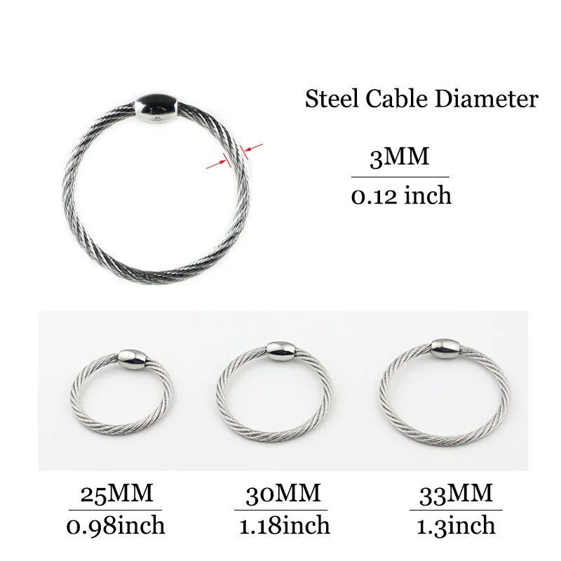 Кольцо с наконечником из нержавеющей стали для мужчин металлическое кольцо