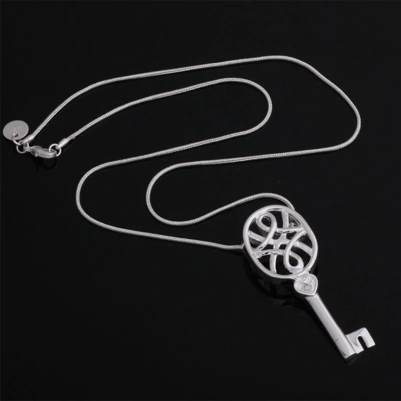 Wholesale fashion jewelry chains necklace 925 silver Sterling pendant YAN139 | Украшения и аксессуары