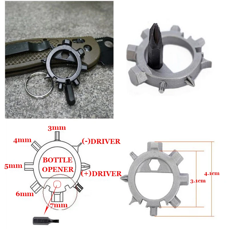 Набор инструментов для ремонта велосипедов Отвертка из нержавеющей стали
