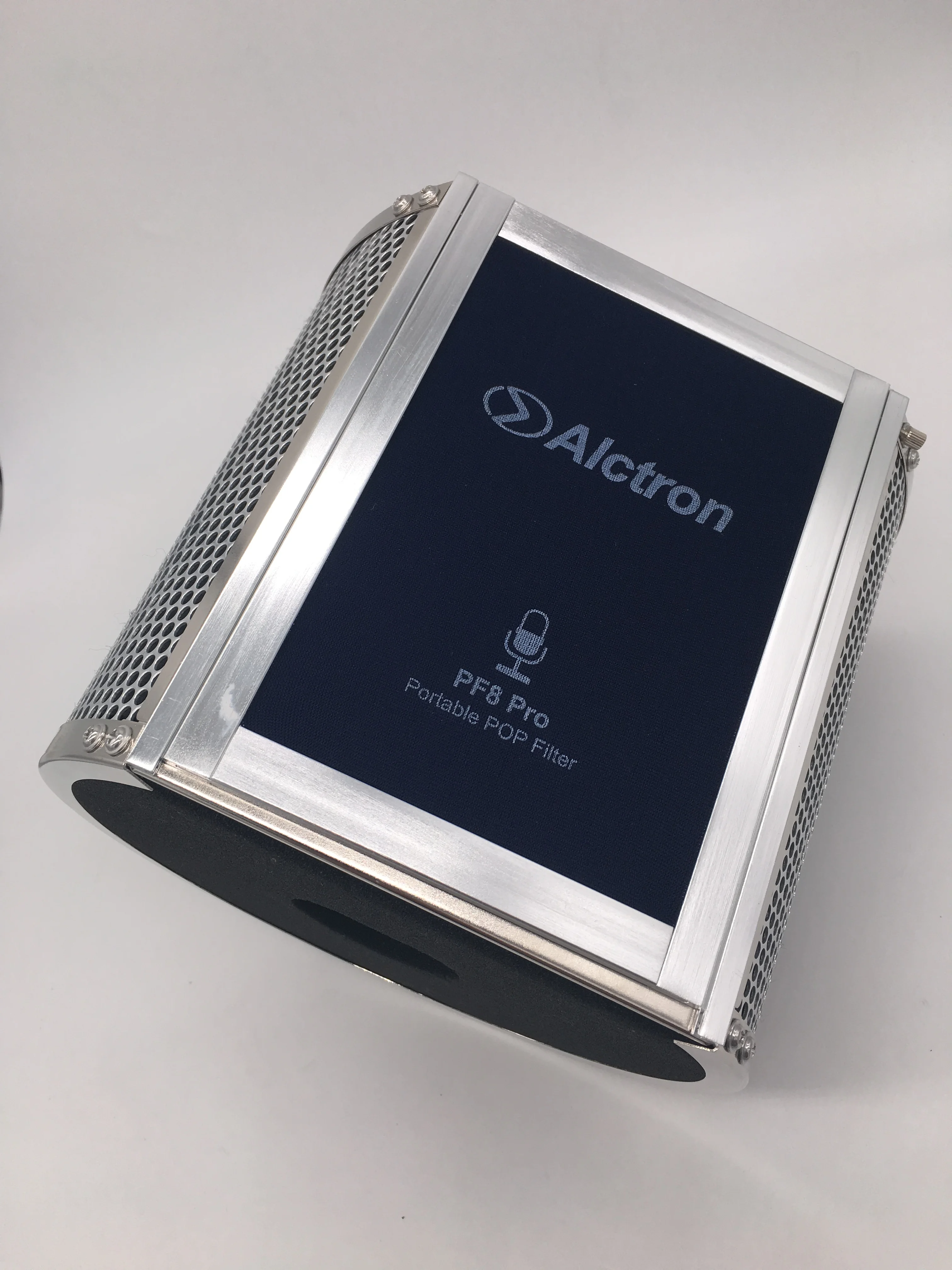 Alctron PF8 PRO pop фильтр Портативный Студийный акустический микрофон экран шумоподавление пена алюминиевая сетка Экран Ветра, снижение шума ветра