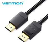 vention 4k 1 2 display port dp male to displayport dp male cable gold plated dp cable for pc monitor projector laptop tv