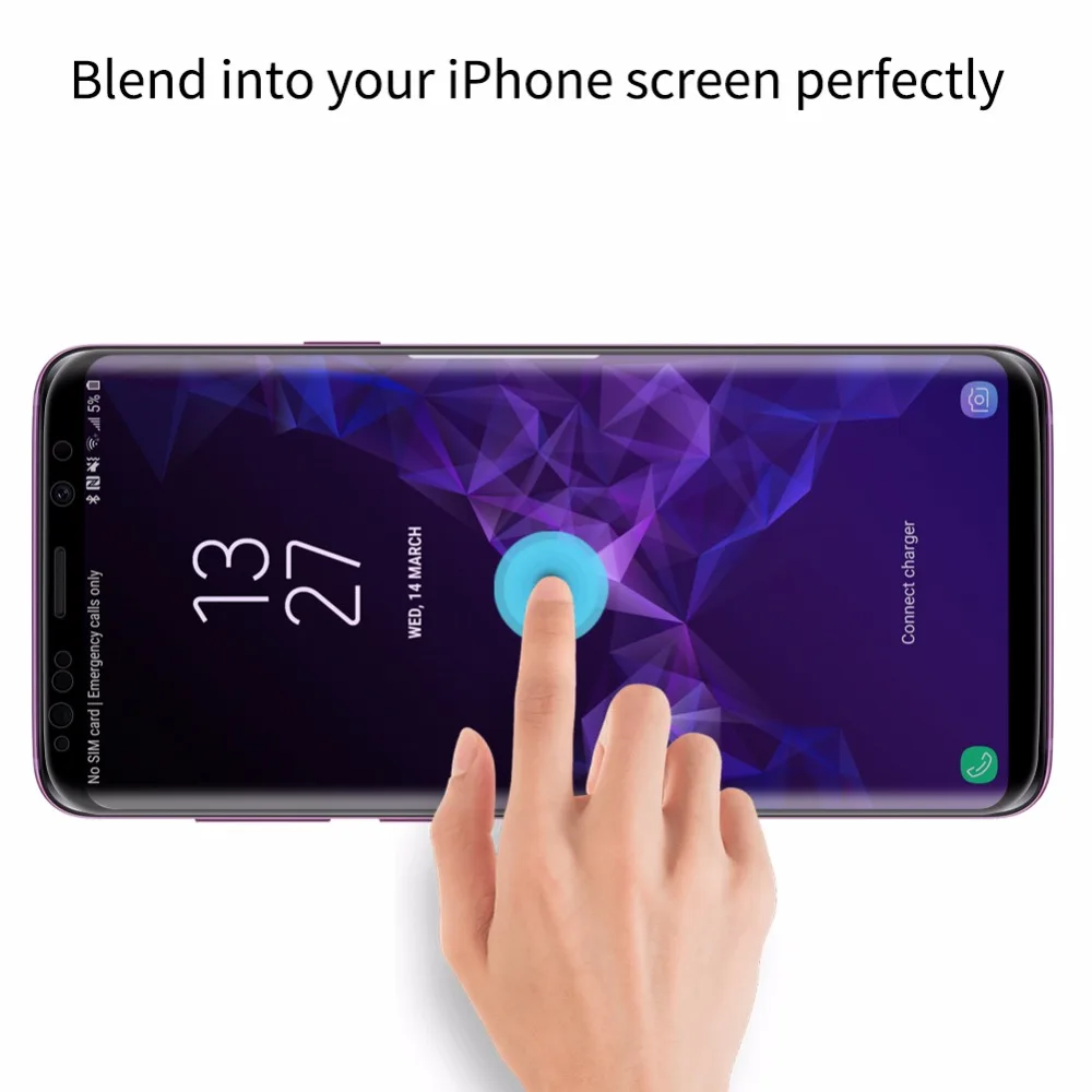 

For Samsung Galaxy Note 9 s9 plus s9+ Full Cover Glue Tempered Glass Film NILLKIN 3D DS+MAX Anti-Explosion Screen Protector