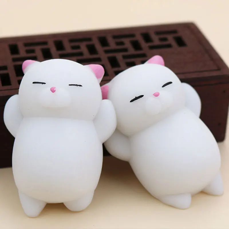 Милые мини сжимаемые эластичные животные лечит стресс для взрослых и детей