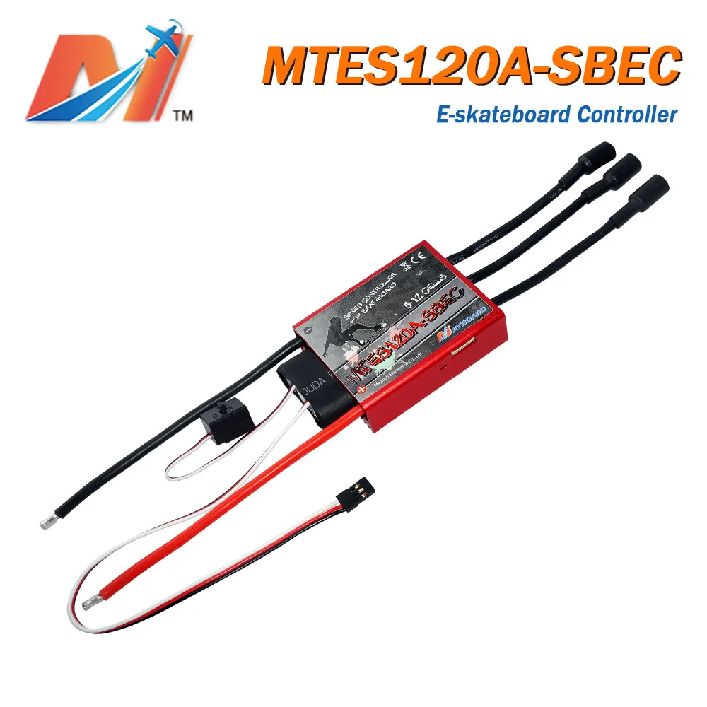 Maytech распродажа Электрический велосипед Датчик Холла ESC 120A sbec 12 S