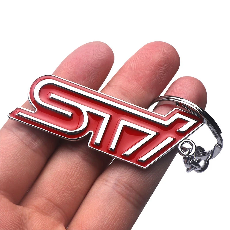 1 шт. автостайлинг автомобильный брелок с логотипом для Subaru STI Legacy Forester Outback Rally WRX