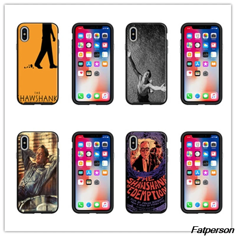 The Shawshank Redemption Black soft Silicone TPU Phone Case Cover Shell For Apple iPhone 6 6s 7 8 8plus 5 5s SE X10 Coque cases | Мобильные