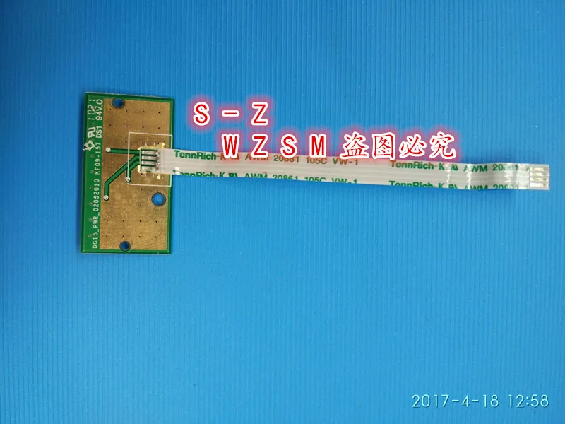 Оригинальный новый оригинальный плата кнопки питания для ноутбука ленточный