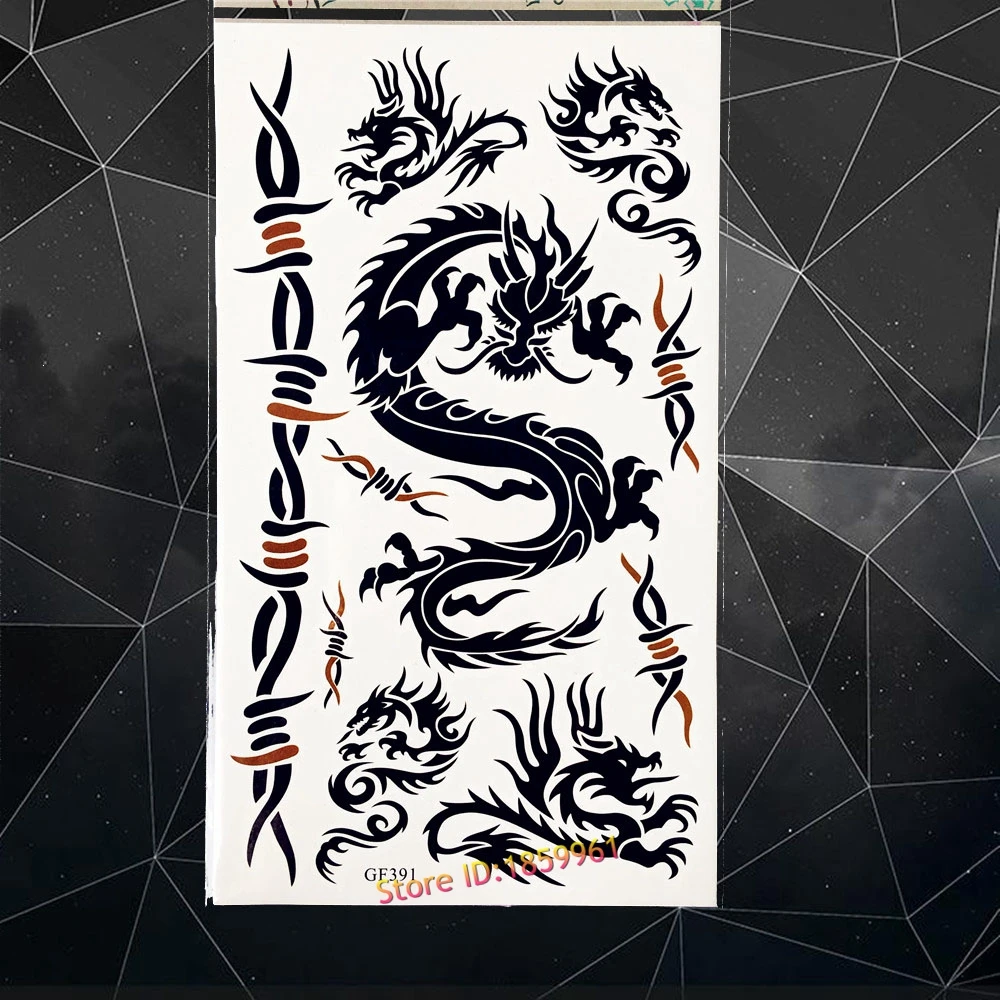 Новинка популярные водонепроницаемые 3D тату-наклейки женская модель милая