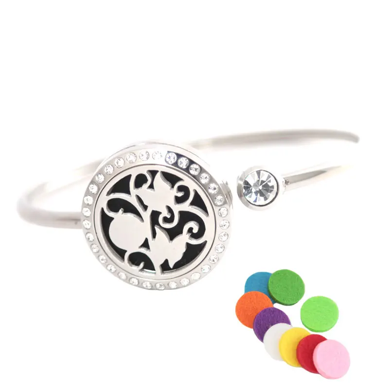 

Бабочка и браслет с цветами ароматерапия 25 мм магнит кристалл нержавеющая сталь эфирное масло диффузор медальон браслет