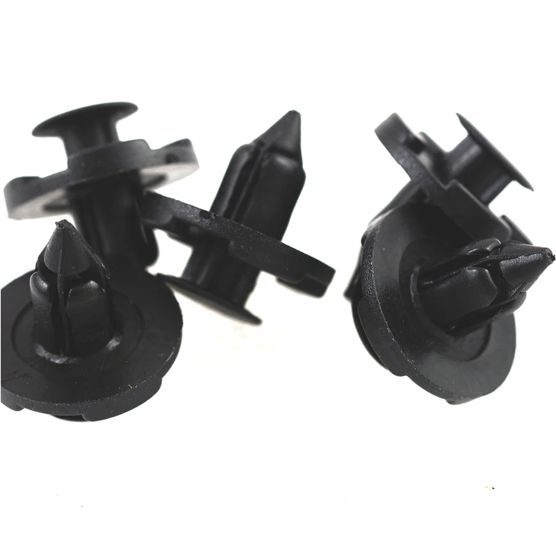 20 шт. 8 мм нейлоновый зажим с заклепками черные Стропы заклепки крепежи для