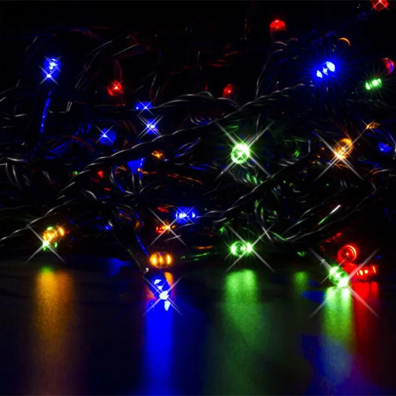 ALIEN Garden солнечный свет 17 м 100LED Теплый Белый Led гирлянды освещение внутри помещения