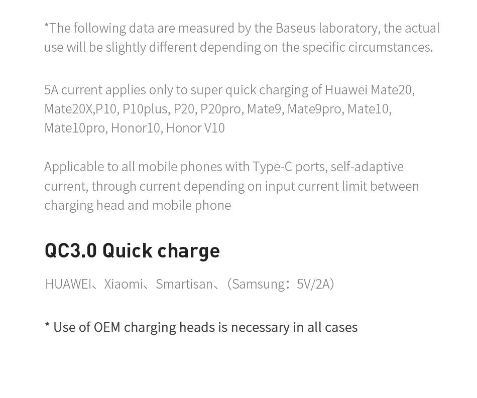 5A usb type-c кабель для huawei mate 20 pro P20 lite P30 pro supercharge usb c кабель быстрой зарядки для samsung s8 s9 20 см