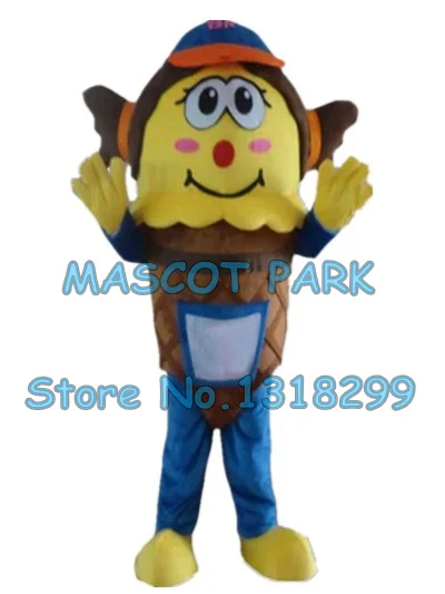 

Sundae icecream boy mascot costume ice cream custom cartoon character cosply adult size carnival costume SW3071