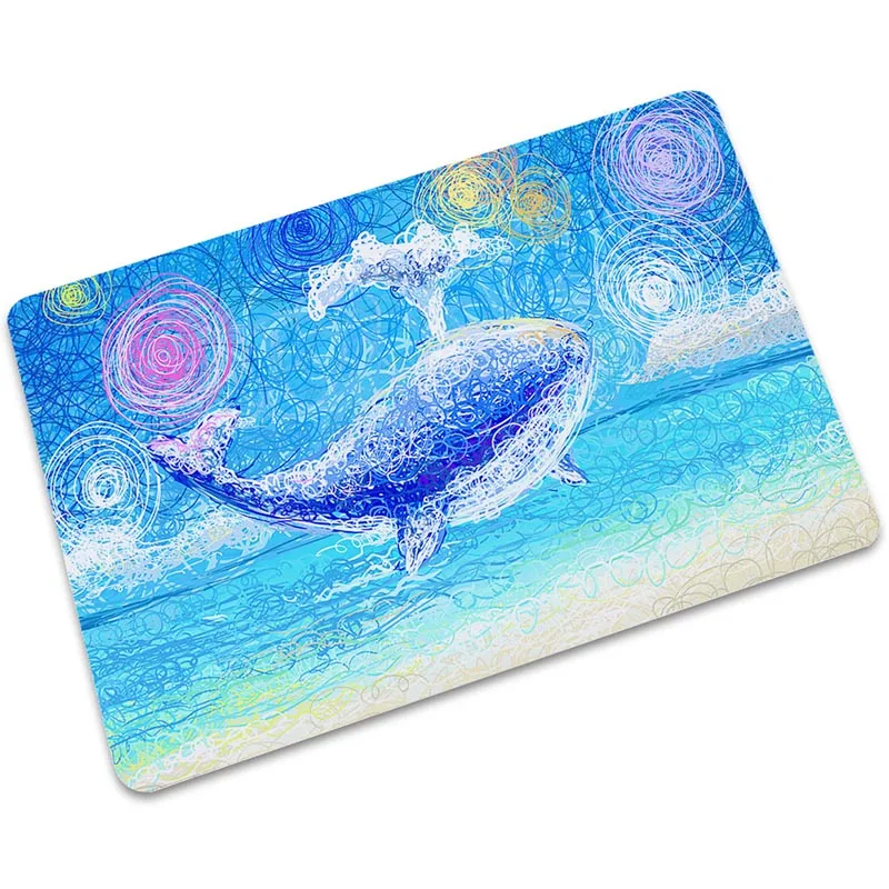 Фланелевые коврики с рисунком животных милые масляные Домашние животные для