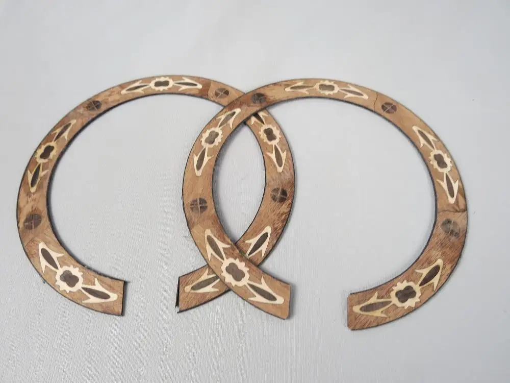 

5PCS NEW ACOUSTIC GUITAR WOOD INLAY ROSETTE YK25