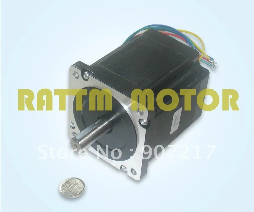 Высокое качество! Шаговый двигатель с ЧПУ 1 Ось Nema34 98 мм/878oz-in /4A и драйвер CW8060 6A/80VDC