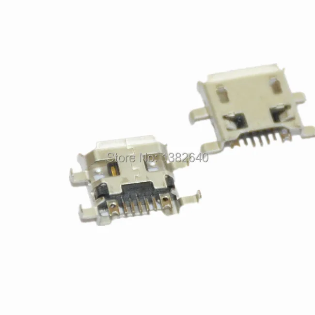 Бесплатная Доставка 10 шт./лот 7 Pin Micro USB Женский Джек Разъем 5pin SMD тип B|connector 5pin|smd micro