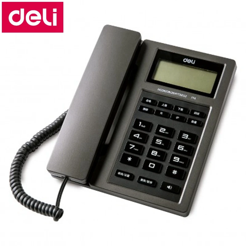 Deli 774 Тип сиденья Телефон Проводные телефоны домашний офис телефонная машина